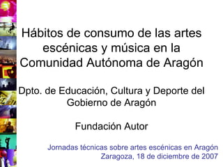 Estudio Aragon Artes EscéNicas | PPT