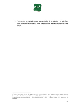 Estudio sobre género y deporte en televisión