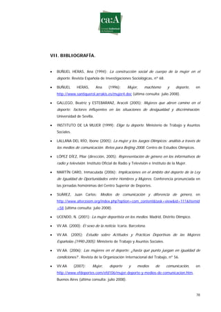 Estudio sobre género y deporte en televisión