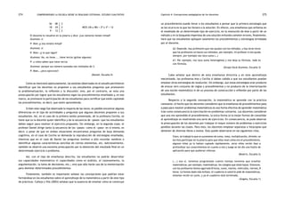 comprendiendo la escuela desde su realidad cotidiana: 274 estudio cualitativo Capítulo 4: Concepciones pedagógicas de los docentes 275 
36 - 48 2 
18 - 24 2 MCD (36 y 48) = 24 x 32 = 12 
9 - 12 2 
El docente lo resuelve en la pizarra y dice: ¿Los números tienen mitad? 
Alumnos: sí 
P: Bien ¿y eso tendrá mitad? 
Alumnos: sí 
P: Bien: ¿y lo que sigue? 
Alumnos: No, no tiene.... tiene tercia (gritan algunos) 
P: y cómo saben que tiene tercia 
Alumnos: porque sus número sumados son múltiplos de 3. 
P: Bien… ¿otro ejercicio?» 
(Daniel, Escuela 4) 
Como se mencionó oportunamente, las sesiones observadas en el estudio permitieron 
identificar que los docentes no proponen a sus estudiantes preguntas que promueven 
la problematización, la reflexión y la discusión; sino, por el contrario, se nota una 
preocupación por lograr que los estudiantes sigan los procedimientos enseñados y, en ese 
marco, se promueve la participación de los estudiantes para certificar que estén captando 
los procedimientos, es decir, que estén aprendiendo. 
Si bien este rasgo fue observado la mayoría de las veces, es posible encontrar algunas 
diferencias en el tipo de actividades y preguntas que algunos docentes proponen a sus 
estudiantes. Así, en el caso de la primera sesión presentada, de la profesora Cecilia, se 
tiene que es la docente quien identifica y da la secuencia de «pasos» que los estudiantes 
deben seguir para resolver el ejercicio propuesto. Sin embargo, en la segunda clase, el 
profesor Daniel dirige tanto la secuencia de los «pasos» como el «paso» en sí mismo, es 
decir, a pesar de que en ambas situaciones encontramos preguntas de baja demanda 
cognitiva, en el caso de Cecilia se demanda la reproducción de estrategias enseñadas, 
mientras que en el caso de Daniel las preguntas remiten a sólo recordar nombres o 
identificar algunas características sencillas de ciertos elementos, etc. Adicionalmente, 
también se observó una excesiva preocupación por la obtención del resultado final en un 
determinado ejercicio o problema. 
Así, con el tipo de enseñanza descrito, los estudiantes no podrán desarrollar 
sus capacidades matemática ni capacidades como el análisis, el razonamiento, la 
argumentación, la toma de decisiones, etc.; sino que sólo harán uso de la memorización 
para dominar determinados procedimientos. 
Finalmente, también es importante señalar las concepciones que podrían estar 
formándose en los estudiantes sobre el aprendizaje de la matemática a partir de este tipo 
de prácticas. Callejo y Vila (2003) señalan que la ausencia de enseñar cómo se construye 
un procedimiento puede llevar a los estudiantes a pensar que la primera estrategia que 
se les ocurra es la que les llevará a la solución. En efecto, una enseñanza que enfatiza en 
el modelado de un determinado tipo de ejercicio, en la resolución de éste a partir de un 
método y en la búsqueda imperiosa de una solución evitando cometer errores, finalmente, 
hará que los estudiantes apliquen solamente los procedimientos y estrategias brindadas 
por el docente. 
A2: Depende, hay profesores que nos ayudan con los métodos, y hay otras veces 
que los profesores no hacen sus métodos, por ejemplo, mi profesor sí nos ayuda 
siempre, por ejemplo nos toca suma (…) 
A1: Por ejemplo, nos toca suma heterogénea y nos deja su fórmula, todo es 
con fórmula. 
(Grupo focal Alumnos, Escuela 3) 
Cabe señalar que dentro de esta enseñanza directiva y en este aprendizaje 
mecanizado, las profesoras Ana y Cecilia sí daban cabida a que sus estudiantes puedan 
emplear otras estrategias de resolución. Sin embargo, aun estas estrategias eran producto 
de evocar otro conjunto de reglas y procedimientos y no producto de la interiorización 
de una noción matemática ni de un proceso de construcción o reflexión por parte de los 
estudiantes. 
Respecto a la segunda concepción, la matemática se aprende con la práctica 
constante, el hecho que los docentes consideren que la enseñanza de procedimientos paso 
a paso para resolver problemas matemáticos es una forma efectiva de aprender matemática 
trae como consecuencia la ejercitación en problemas rutinarios. Los docentes consideran 
que una vez aprendido el procedimiento, la única forma (o la mejor forma) de consolidar 
el aprendizaje es resolviendo una serie de ejercicios. En consecuencia, se pudo observar 
la preocupación de los docentes por trabajar el mayor número de problemas o ejercicios 
posibles durante las clases. Para esto, los docentes emplean separatas o fotocopias que 
obtienen de diversos libros o textos. Esto puede observarse en las siguientes citas. 
Claro, se trabajó lo que es sucesiones de suma, resta, multiplicación, división; se 
les hizo participar en la pizarra para que ellos vean cómo era el procedimiento, 
algunos niños ya lo habían captado rápidamente, otros niños recién iban a 
profundizar sus conocimientos en cuanto a eso y luego se les dio una hojita de 
aplicación para que pudieran reforzar. 
(Beatriz, Escuela 2) 
(...) eso sí, tenemos programado cuánto tiempo tenemos que enseñar 
matemáticas, por ejemplo, matemáticas, los colegios que están bajos. Entonces, 
con los profesores hemos agarrado 8 horas, lunes, martes, miércoles, viernes; 8 
horas. Le hemos dado más énfasis, el cuaderno si usted le pide de matemáticas, 
estamos recién en junio, y ya el cuaderno está terminado. 
(Ángela, Escuela 1) 
 