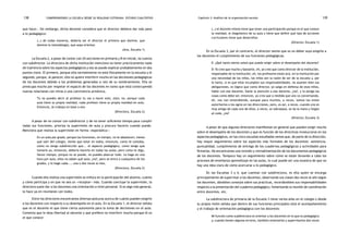 comprendiendo la escuela desde su realidad cotidiana: 138 estudio cualitativo Capítulo 3: Análisis de la organización escolar 139 
que hace». Sin embargo, dicha docente considera que el director debiera dar más peso 
a lo pedagógico: 
(…) de todas maneras, debería ser el director el primero que domine, que 
domine la metodología, que sepa orientar. 
(Ana, Escuela 1) 
La Escuela 2, a pesar de contar con 24 secciones en primaria y 8 en inicial, no cuenta 
con subdirector. La directora de dicha institución menciona no tener prácticamente nada 
de injerencia sobre los aspectos pedagógicos y eso se puede explicar probablemente en dos 
puntos clave. El primero, porque ella normalmente no está físicamente en la escuela y el 
segundo, porque, al parecer, ella no quiere interferir mucho en las decisiones pedagógicas 
de los docentes debido a los problemas generados a raíz de su nombramiento. Ella se 
preocupa mucho por respetar el espacio de los docentes en tanto que está construyendo 
nuevas relaciones con miras a una convivencia armónica. 
Tú no puedes decir al profesor tú vas a hacer esto, esto; no, porque cada 
aula tiene su propia realidad, cada profesor tiene su propia realidad en aula. 
Entonces, se trabaja en base a eso. 
(Directora, Escuela 2) 
A pesar de no contar con subdirector y de no tener suficiente tiempo para cumplir 
todas sus funciones, prioriza la supervisión de aula y procura hacerlo cuando puede. 
Menciona que realiza la supervisión en forma «esporádica»: 
En un aula por grado, porque las funciones, en tiempo, no te abastecen, tienes 
que salir del colegio, tienes que estar en todos, entonces, como te contaba, 
como no tengo subdirección que... el aspecto pedagógico, como tengo que 
tomarlo yo, entonces, debería hacerlo en todas las aulas, pero como te digo, 
factor tiempo, porque no se puede, no puedes abarcar todo. Lo hago en una 
hora por aula, ellos no saben qué aula, ¿no?, pero se entra a cualquiera de los 
grados, y lo hago cada..., una o dos veces al mes. 
(Directora, Escuela 2) 
Cuando ella realiza una supervisión se enfoca en la participación del alumno, cuánto 
y cómo participa y en que no sea un «receptor» más. Cuando concluye la supervisión, la 
directora suele dar a los docentes una orientación a nivel personal. Si es algo más general, 
lo hace ya en reuniones con todos. 
Entre los directores encontramos diversas posturas acerca de cuánto pueden exigirle 
a los docentes con respecto a su desempeño en el aula. En la Escuela 1, el director señala 
que es el docente el que tiene cierta autonomía para la toma de decisiones en el aula. 
Comenta que le deja libertad al docente y que prefiere no interferir mucho porque él es 
el que conoce: 
(…) el docente mismo tiene que tener una participación porque es el que conoce 
la realidad, el diagnóstico de su aula y tiene que definir qué tipo de acciones 
curriculares tiene que desarrollar. 
(Director, Escuela 1) 
En la Escuela 3, por el contrario, el director siente que es un deber suyo exigirle a 
los docentes el cumplimiento de sus funciones pedagógicas. 
E: ¿Qué tanto siente usted que puede exigir sobre el desempeño del docente? 
D: Yo creo que mucho y bastante, eh, yo creo que como director de la institución, 
responsable de la institución, eh, los profesores están acá, en la institución por 
una necesidad de los niños, los niños son la razón de ser de la escuela y, por 
lo tanto, si es que ellos incumplen sus responsabilidades, no asumen bien sus 
obligaciones, es lógico que como director, yo salga en defensa de esos niños, 
hable con ese docente, llame la atención a ese docente, ¿no?, y lo ponga las 
cosas como debe ser, entonces, yo creo que a medida que uno va conversando, 
eh, nos van entendiendo, aunque para muchos, a veces, somos los entes 
autoritarios o los ogros en las direcciones, pero, es así, a veces, cuando uno es 
muy amigo de cada uno de ellos, a veces, se sobrepasa, se da la mano y llegan 
al codo, ¿no? 
(Director, Escuela 3) 
A pesar de que algunos directores manifiestan en general que pueden exigir mucho 
sobre el desempeño de los docentes y que es función de los directivos involucrarse en los 
aspectos pedagógicos, en las cinco escuelas estudiadas vemos que, de parte de la dirección, 
hay mayor seguimiento sobre los aspectos más formales de los docentes: asistencia, 
puntualidad, cumplimiento de entrega de los cuadernos pedagógicos y actividades para 
firmarlas. No encontramos una revisión y retroalimentación de los documentos pedagógicos 
de los docentes. Tampoco hay un seguimiento sobre cómo se están llevando a cabo los 
procesos de enseñanza aprendizaje en las aulas, lo cual puede ser una muestra de que no 
hay una idea clara de cómo acercarse a lo pedagógico. 
En las Escuelas 3 y 4, que cuentan con subdirectora, es ella quien se encarga 
principalmente de supervisar a los docentes, observando sus clases dos veces al año según 
los docentes, dándoles consejos sobre sus prácticas, recordándoles sus responsabilidades 
respecto a la presentación del cuaderno pedagógico, fomentando la reunión de coordinación 
entre docentes, etc. 
La subdirectora de primaria de la Escuela 3 tiene varios años en el colegio y desde 
su propia visión señala que dentro de sus funciones principales está el acompañamiento 
y el trabajo de orientación pedagógica con los docentes: 
Mi función como subdirectora es orientar a los docentes en lo que es pedagógico 
y, cuando tienen algunos errores, también orientarles y supervisarles dos veces 
 