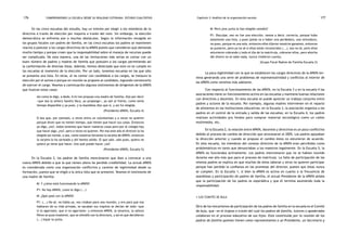 comprendiendo la escuela desde su realidad cotidiana: 176 estudio cualitativo Capítulo 3: Análisis de la organización escolar 177 
En las cinco escuelas del estudio, hay un intento por elegir a los miembros de la 
directiva a través de elección por mayoría a través del voto. Sin embargo, la elección 
democrática se enfrenta aún a muchos obstáculos. Según la información recogida en 
los grupos focales con padres de familia, en las cinco escuelas los padres se mantienen 
reacios a postular a los cargos directivos de la APAFA puesto que consideran que demanda 
mucho tiempo y porque creen que la responsabilidad sobre el manejo de recursos puede 
ser complicada. De esta manera, una de las limitaciones más serias es contar con un 
buen número de padres y madres de familia que postulen a los cargos permitiendo así 
la conformación de diversas listas. Además, hemos detectado que esto no se cumple en 
las escuelas al momento de la elección. Por un lado, tenemos escuelas en las que sólo 
se presenta una lista. En otras, al no contar con candidatos a los cargos, se instaura la 
elección por el sorteo o porque en reunión se propone al candidato, logrando convencerlo 
de ejercer el cargo. Veamos a continuación algunos testimonios de dirigentes de la APAFA 
que ilustran estos casos: 
Así como le digo, a dedo. A mí me propuso una madre de familia, dijo por decir 
«que sea la señora Sandra Vaca, yo propongo», yo salí al frente, como tenía 
tiempo disponible y ya pues, y la Asamblea dijo que sí, y así fui elegida. 
(Presidente APAFA, Escuela 4) 
O sea que, por ejemplo, a veces entra un voluntarioso y a veces no quieren 
porque dicen que no tienen tiempo, que tienen que hacer sus cosas. Entonces 
yo digo, ¿no?, todos tenemos que hacer nuestras cosas pero por el colegio hay 
que hacer algo, ¿no?, pero a veces no quieren. Por eso este año el director lo ha 
elegido así nomás, o sea, como nosotros llevamos la tarjeta de APAFA, entonces 
la tarjeta lo ha sorteado y ahí hemos salido. El que sale, sale pues, quiera no 
quiera ya tiene que hacer. Uno qué puede hacer, ¿no? 
(Presidente APAFA, Escuela 5) 
En la Escuela 2, los padres de familia mencionaron que iban a convocar a una 
nueva APAFA debido a que la que tienen ahora ha perdido credibilidad. La actual APAFA 
es considerada como una organización conflictiva y carente de legitimidad desde su 
formación, puesto que se eligió a la única lista que se presentó. Veamos el testimonio de 
una madre de familia: 
M: Y ¿cómo está funcionando la APAFA? 
P1: No hay APAFA, como le digo (...) 
M: ¿Qué pasó con la APAFA? 
P1: (...) No sé, no había ya, nos citaban para una reunión, y era para que nos 
hablaran de su vida privada, se sacaban sus trapitos se decían de todo «que 
si tú agarraste, que si no agarraste» y entonces APAFA, la tesorera, la señora 
Pérez se puso insolente, que se ofendió con la directora, y así es que decidieron 
(...) bajar la junta. 
M: Pero ¿esa junta la han elegido ustedes? 
P1: Disculpe, eso no fue una elección, vamos a decir, correcta, porque hubo 
solamente una lista, y pues jamás va a haber una perdedora, una vencedora, 
no pues, porque es una sola, entonces ellos dijeron nosotros ganamos, entonces 
se pusieron, pero yo no sé si ellos están reconocidos (...), eso no sé, pero ellos 
estuvieron cobrando y todo el día de la matrícula, cobraron ellos, pero ahorita 
del dinero no se sabe nada, nunca rindieron cuenta. 
(Grupo Focal Padres de Familia Escuela 2) 
La poca legitimidad con la que se establecen los cargos directivos de la APAFA ter-mina 
generando una serie de problemas de representatividad y conflictos al interior de 
las APAFA como veremos más adelante. 
Con respecto al funcionamiento de las APAFA, en la Escuela 3 y en la escuela 4 las 
asociaciones tiene un funcionamiento activo en las escuelas y mantiene buenas relaciones 
con directivos y docentes. En esta escuela se puede apreciar un trabajo conjunto entre 
padres y actores de la escuela. Por ejemplo, algunas madres intervienen en el reparto 
de alimentos en las instituciones educativas; en la Escuela 3, la asociación organiza a los 
padres en el control de la entrada y salida de las escuelas; en la Escuela 4, los padres 
realizan actividades pro fondos para comprar material tecnológico como un cañón 
multimedia, etc. 
En la Escuela 2, la relación entre APAFA, docentes y directivos es un poco conflictiva 
debido al proceso de cambio de dirección que atravesaron el 2005. Los padres apoyaban 
la dirección anterior y cuando se propuso el cambio éstos no estuvieron de acuerdo. 
En esta escuela, los miembros del consejo directivo de la APAFA eran percibidos como 
problemáticos en tanto que denunciaban a los maestros legalmente. En la Escuela 5, la 
APAFA no funcionaba activamente. Los padres mencionaron que no se habían reunido 
durante ese año más que para el proceso de matrícula. La falta de participación de los 
mismos padres se explica en que muchos de éstos laboran y otros no quieren participar 
porque han perdido la confianza en las promesas del director, puesto que éstas nunca 
se cumplen. En la Escuela 1, si bien la APAFA es activa en cuanto a la frecuencia de 
asambleas y participación de padres de familia, el actual Presidente de la APAFA señala 
que la participación de los padres es esporádica y que él termina asumiendo toda la 
responsabilidad. 
• Los Comités de Aula 
Otro de los mecanismos de participación de los padres de familia en la escuela es el Comité 
de Aula, que «es el órgano a través del cual los padres de familia, tutores o apoderados 
colaboran en el proceso educativo de sus hijos. Está constituido por la reunión de los 
padres de familia quienes tienen como representantes a un Presidente, un Secretario y 
 