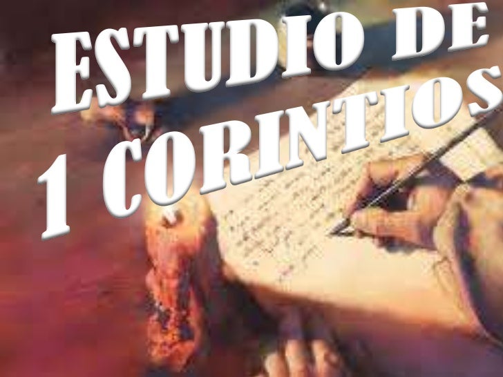 Estudio de 1 corintios.