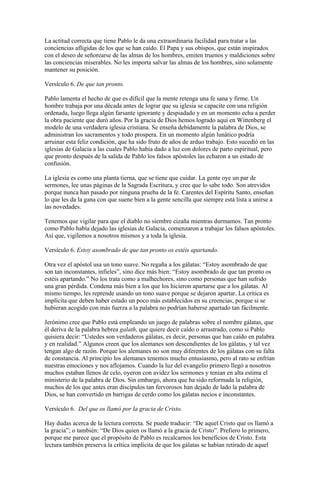 Estudio de galatas capítulo 1 