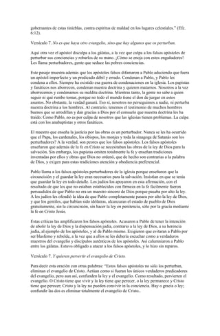 Estudio de galatas capítulo 1 