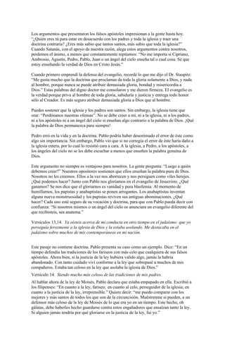 Estudio de galatas capítulo 1 