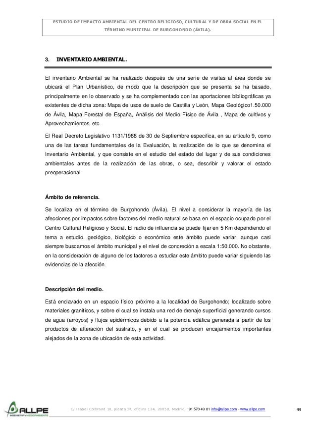 Invent rio Ambiental