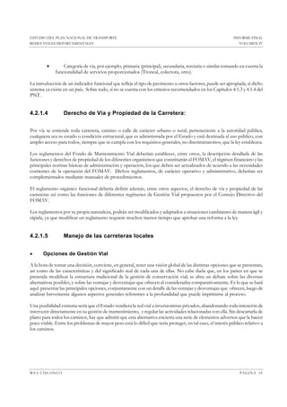 Estudio del plan nacional de transporte en nicaragua redes viales ...