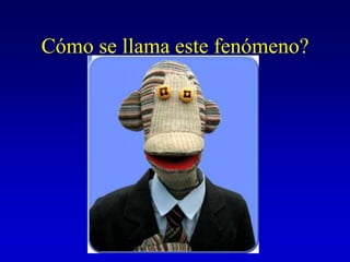 Cómo se llama este fenómeno?