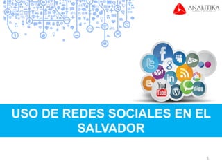 Estudio de Redes Sociales 2015 (El Salvador)
