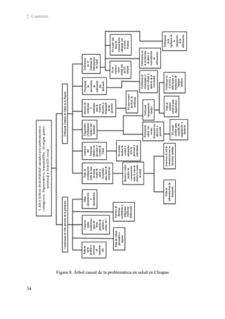 2. Contexto




              Figura 8. Árbol causal de la problemática en salud en Chiapas


34
 