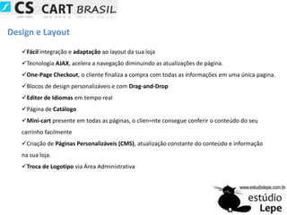 Atendimento Online (Versão Beta)Utilize as facilidades do Atendimento Online (chat) para criar um novo canal de comunicação com seus clientes. Seus clientes fazem contato no momento da dúvida ou quando precisam de uma informação, com um simples clique no link Atendimento on-line, iniciam uma conversa com um de seus colaboradores, em tempo real. A comunicação é segura, com total privacidade.Ao iniciar um atendimento, é possível verificar variados detalhes do cliente, como qual é o seu provedor, seu navegador, etc. Além disso, também é possível monitorar em tempo real todos os clientes que estiverem navegando na loja no momento, mesmo que não tenham clicado no Atendimento Online e ver variados detalhes como: qual é o seu provedor, seu navegador, sistema operacional, resolução da tela, etc.O sistema pode atender vários clientes simultaneamente em chat, em canais individuais de conversação. Cada atendente pode atender mais de um cliente simultaneamente, abrindo várias janelas de chat. Principais benefícios:Aumento das taxas de conclusão das transações