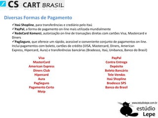 Aumento do grau de confiança e satisfação do clienteCadastro Detalhado de ProdutosO CS-Cart permite o cadastramento de qualquer tipo de produto. Os recursos deste cadastro são bastante completos e intuitivos:Inclusão em Massa de Categorias, Produtos e Imagens utilizando um arquivo .CSV