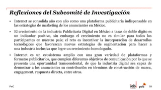 PwC
Inversión en Servicios Digitales
1
Metodología y participantes en
2014
59
 