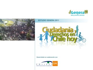 Desarrollado en colaboración con:  ESTUDIO GENERA 2011 