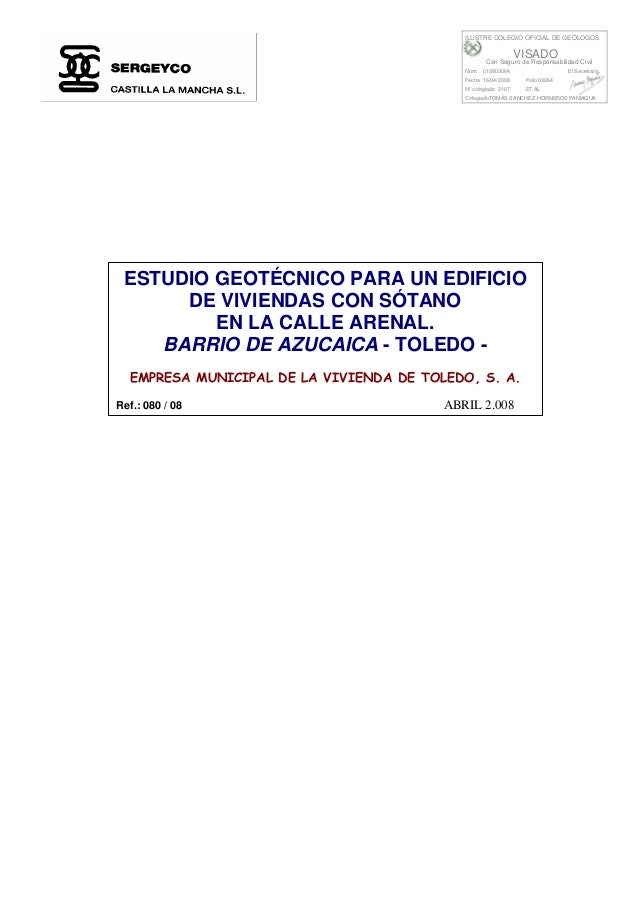 Estudio Geotecnico
