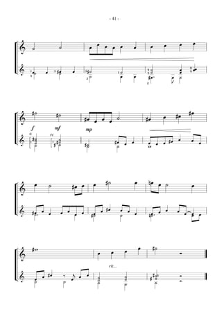 - 41 -




¬                                                                                      œ                                                                                    œ           œ
                                                                                               œ                œ                            œ             œ
             ˙                             ˙                                   œ                       œ                    œ
    &



                                                                                                                                                                                    0
                                                                                                                                        4    ˙                              œ           œœ
L&       1
             œ˙          œ
                                      3   #œ
                                           ˙
                                                       œ               3   #˙                               1   ˙                       3    ˙                              œ       4

        4                                                                      ˙                                œ           œ
                                                                       2                                                                 #œ .                       œ       ˙
                                                                                                                                        2                           J




¬            #˙                                                                                                                                                                     #œ
                                          #˙                                                                                                                            #œ
                                                                                                            ˙                                              œ
                                                                       #œ                  œ                                            #œ
    &                                                                              œ               œ
             f                        F                                P
        II                    IV
             #˙                         ˙                                                                                                                                œ
              ˙                                                                                                                                                    #œ                œ
L&       1
              ˙
                                  1    #˙                                                               #œ
                                                                                                                    œ
                                                                                                                            œ            œ         œ       œ                                 œ
              ˙                       # ˙                              #˙
                                                                        ˙                                ˙                               w




¬                                                                                              #˙                               œ           nœ
                 œ           ˙                                     œ               œ                                                                   œ       ˙                        œ
                                                       #œ
    &



                                                                                               #œ               œ                                              œ
                     œ                             œ                                       œ                            œ                              œ                œ
L&           #œ
              ˙.             œ             œ
                                                           œ
                                                                   œ            œ                                               œ            œ                                  œ       œ
                                                                               #˙                               ˙                           n˙ .                                        œ    œ




¬            #w                                                                                                                     œ            #˙
                                                                                                    œ               œ
                                                                                       œ                                                                                    Ó
    &

                                                                                                   rit...
                                                       j
                             #œ                ‰                           œ                                                                 # ˙˙                           Ó
                     œ                                         œ                       ˙                            ˙
L&               œ                                     œ                               ˙                            ˙                       # ˙
                 ˙                             ˙                                                                                                                            Ó
                                                                                       ˙                                                       ˙
                                                                                                                    ˙
 