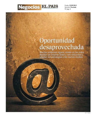 Fecha: 22/09/2013
Sección: Portada
Nº pág: 1
 