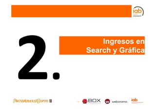 Ingresos en
         Search y Gráfica




- 14 -
 