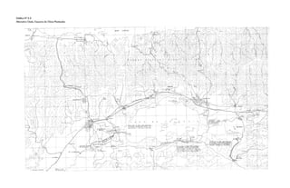 Gráfico N° 2.3Gráfico N° 2.3Gráfico N° 2.3Gráfico N° 2.3
Alternativa Oeste, Esquema de Obras PlanteadasAlternativa Oeste, Esquema de Obras PlanteadasAlternativa Oeste, Esquema de Obras PlanteadasAlternativa Oeste, Esquema de Obras Planteadas
 