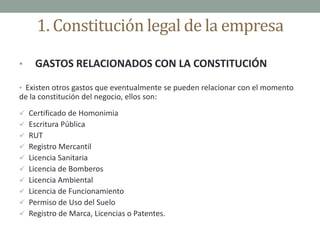 Participar como proveedor de empresas de mayor tamaño o de entidades del Estado.Objetivos del Estudio LegalDeterminar: la viabilidad legal, es decir, conocer los alcances y limitaciones, relacionadas con la naturaleza del proyecto.
