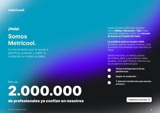 ESTUDIO DE LINKEDIN 2025 REALIZADO POR METRICOOL | PDF