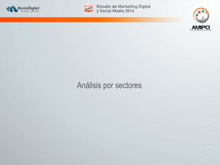 Análisis por sectores 
 