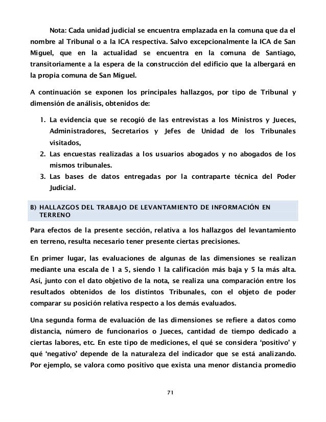 Estudio Modelo Organico Para La Nueva Justicia