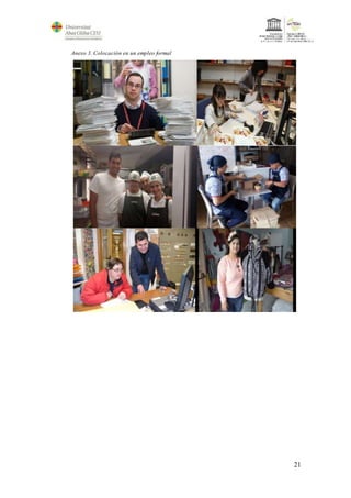 21
Anexo 3. Colocación en un empleo formal
 