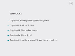 Encuesta de Imagen y gestión de crisis - Mendoza