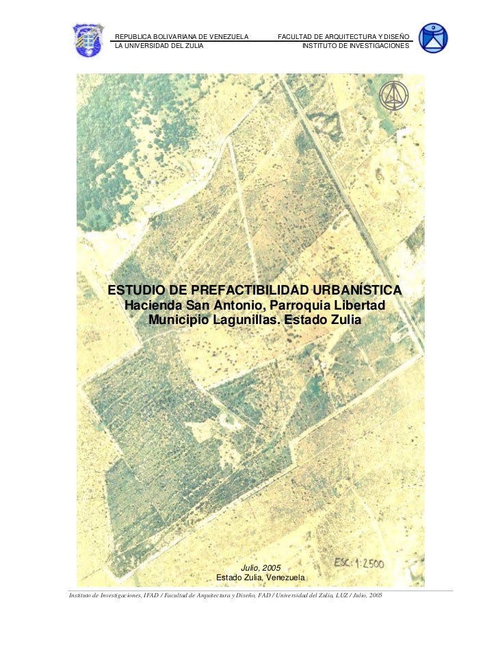 REPUBLICA BOLIVARIANA DE VENEZUELA                           FACULTAD DE ARQUITECTURA Y DISEÑO                 LA UNIVERSI...