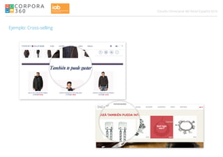 016Estudio Omnicanal del Retail Español
Ejemplo: Cross-selling
 