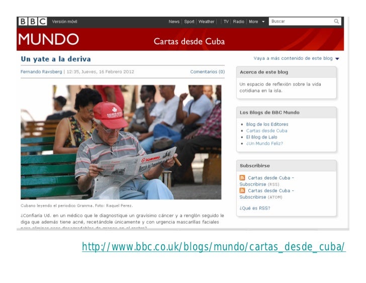 Resultado de imagen para blogs periodisticos