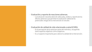 Estudios experimentales