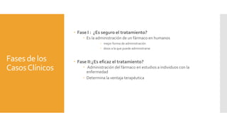 Estudios experimentales