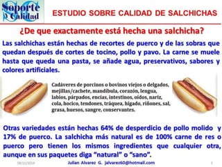 Estudio sobre calidad de salchichas1