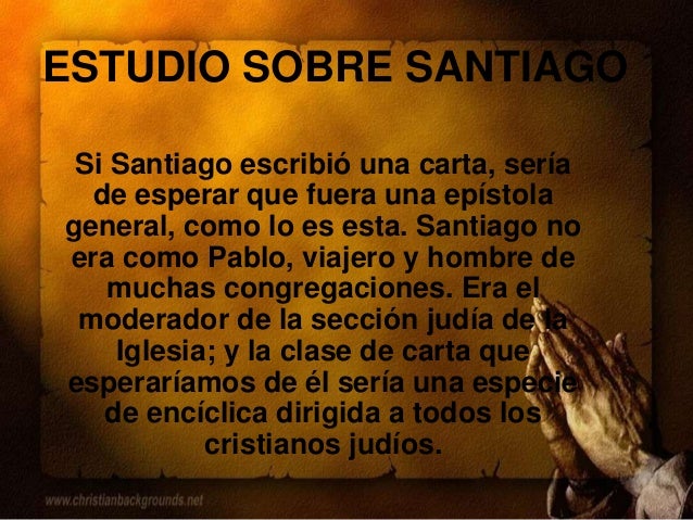 Estudio sobre el libro de Santiago
