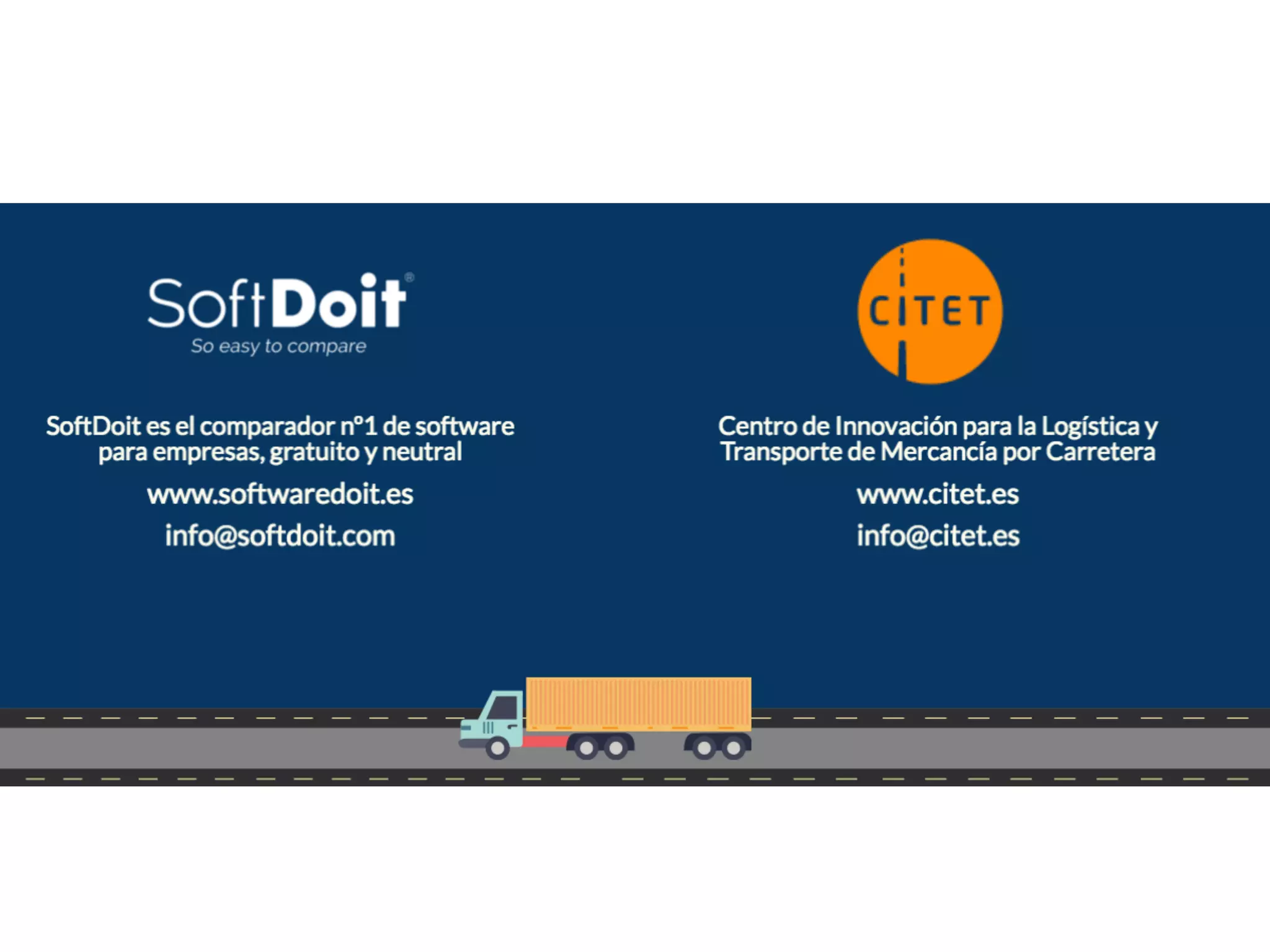 2º Estudio de SoftDoit y Citet sobre "El software de movilidad en las empresas de logística y transporte"