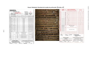 Capítulo
2
Situación
del
Sitio
del
Proyecto
y
de
Sus
Inmediaciones
2-18
Puente Mulukukú: Resultado del estudio de perforación࠙
࠙Estribo A1ࠚ
 