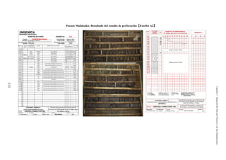 Capítulo
2
Situación
del
Sitio
del
Proyecto
y
de
Sus
Inmediaciones
2-21
Puente Mulukukú: Resultado del estudio de perforación࠙
࠙Estribo A2ࠚ
 