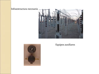 Infraestructura necesaria Equipos auxiliares 