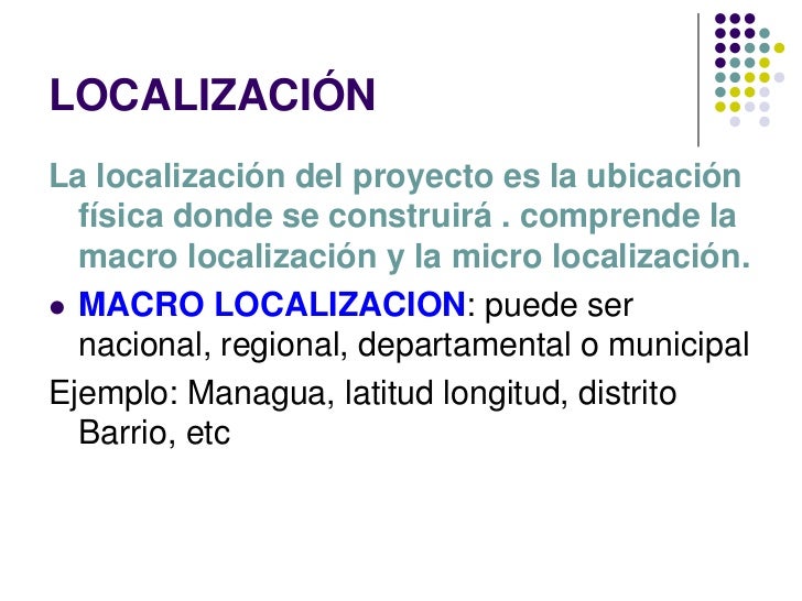 Estudio tecnico "Elaboracion de proyectos"
