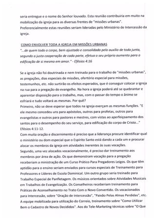 Estudo 06   missões urbanas