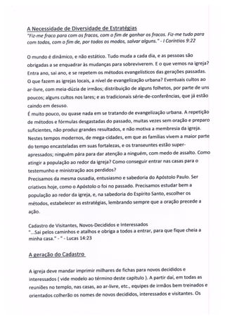 Estudo 06   missões urbanas