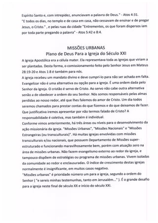 Estudo 06   missões urbanas