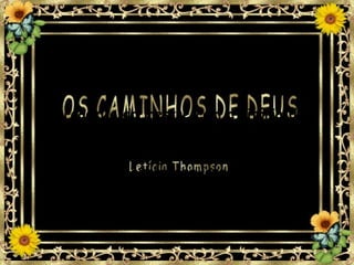 4. ”Não tenho maior gozo do que este: o de ouvir que os meus filhos andam na verdade”. O regozijo do mestre com a vitória do discípulo; do pai com o triunfo do filho; do pastor com o êxito da ovelha. Precisamos expressar isto em nossas vidas. Manifestar a nossa alegria e satisfação com o sucesso alcançado por nossos irmãos e amigos. 