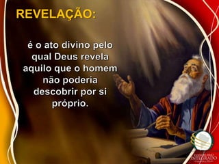 REVELAÇÃO:
 