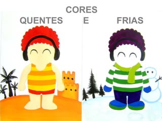 CORES
QUENTES E FRIAS
 