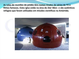 Nessas alturas você deve estar perguntando se no Google realmente se trabalha. Esta é uma área de trabalho convencional. Duas telas (monitores) é o padrão - economiza tempo e aumenta a produtividade - e os lugares são escolhidos livremente. Não é difícil ver os 'Googlers' mudando o lugar de trabalho com freqüencia. 