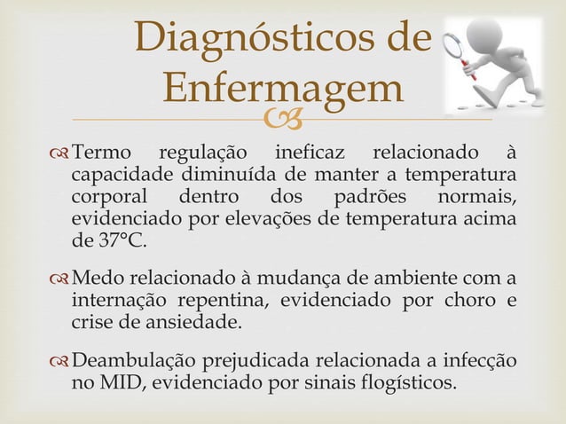 Estudo De Caso - Diagnóstico De Enfermagem | Ppt - Slideshare